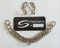 S-Products Double Link Curb Chain and Hooks Set For Pelham Kimblewick Weymouth Horse Bits