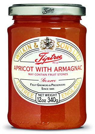 Tiptree Apricot & Armagnac Preserve, 12 Ounce Jars (Pack of 6)