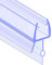 ECOSPA Rubber & Plastic Bath/Shower Screen Seal Strip for 4-6mm Glass Screens or Doors • Straight or Curved • Seals Gaps Between 15-20mm