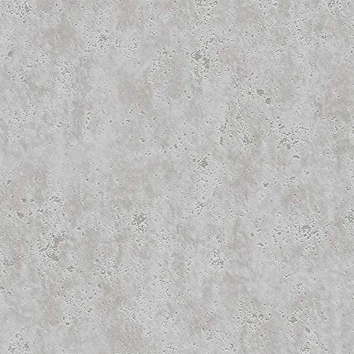 K&L Wall Art Graue Betontapete 3D Optik Vliestapete Zementfarbe Wandschutz Tapeten Betonoptik Minimalistische Sichtbeton Tapete aus Berlin