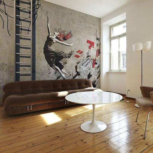 Paris Prix Papier Peint Street Art : Danse Pleine de Sens 193 x 250 cm