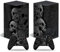 Vinyl-Aufkleber für Microsoft Xbox Serie X Konsole, Totenkopf, Schwarz