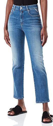 Replay Damen Florie Jeans, 9 Blue Denim, 31W / 32L