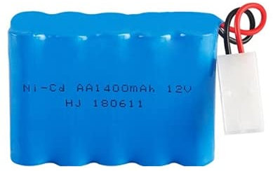 zmigrapddn Cost-effective 3.6V 4.8V 6V 7.2V 8.4V 9.6V 12V 1400mAh NiCD battery Compatible with RC Toys Cars Trucks Tank Guns Spare Parts AA Ni-CD Battery pack 1pcs (Color : 12v 1400mah, Size : China)