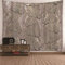 EHOMERY Wandteppich Frauen Tapisserie Kamin Grau Tote Äste Für Kinderzimmer Wanddekor Wandbehang Wandschmuck Groß Schlafzimmer Wohnzimmer Wanddekoration 240X220Cm