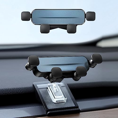 SANTACIN Car Phone Mount for Tesla, Dashboard Phone Holder with 360 Degree Adjustable Joint, Custom Fit for Model 3 / Model Y