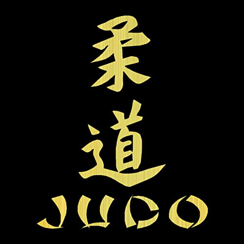 MACMRD Auto Aufkleber Auto Aufkleber Vinyl Aufkleber Judo Kanji Motorrad Deko Zubehör Wasserdicht