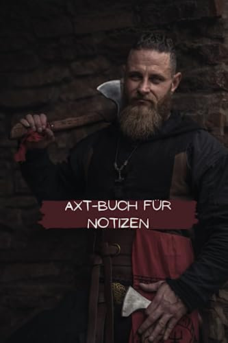 Axt-Buch für Notizen