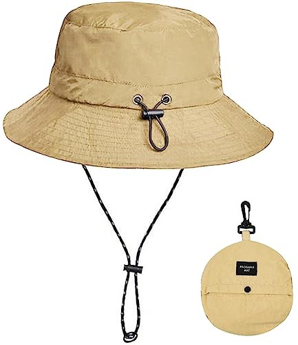 XYIYI Herren Sonnenhut Breite Krempe Fischerhüte Damen Anglerhut Boonie Hut