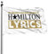 90X150cm Indoor Flagge Meine Gedanken Wurden Durch Den Liedtext Von Hamilton Ersetzt Outdoor Flagge Wind Und Regenfeste Outdoor Sign Doppelseitige Yard-Flaggen Décor Für Veranda Outdoor Festival