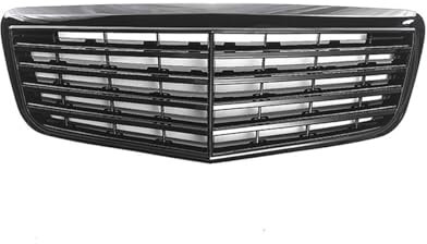 Doppellamellen-Frontstoßstange, Nieren-Doppelgitter, Grill-Ersatz, für Mercedes-Benz E Class W211 2006 2007 2008