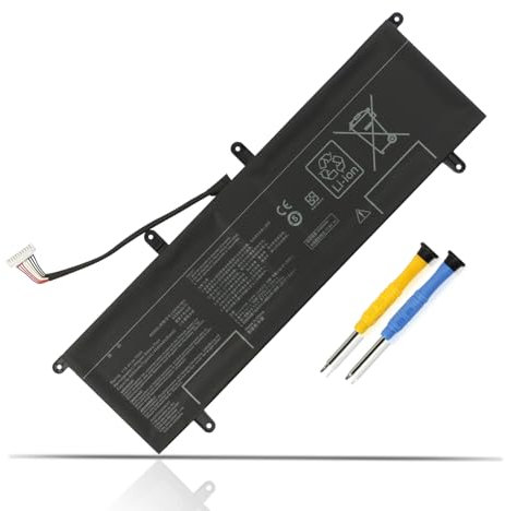 70Wh C41N1901 Batterie pour ASUS ZenBook Duo 14 UX481 UX481F UX481FL UX481FA UX481FAY UX481FLC UX481FLY UX4000F UX4000FL UX481FA-BM010T UX481FA-BM018T UX481FA-BM023T UX481FA-BM020T UX481FA-HJ064T