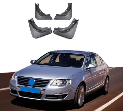 OZTERN 4 Stück Schmutzfänger, kompatibel für Vw Passat B6 3c 2005-2011, Spritzschutzabdeckung, Kotflügel, Regen- und Schneeschutz-Bodykit