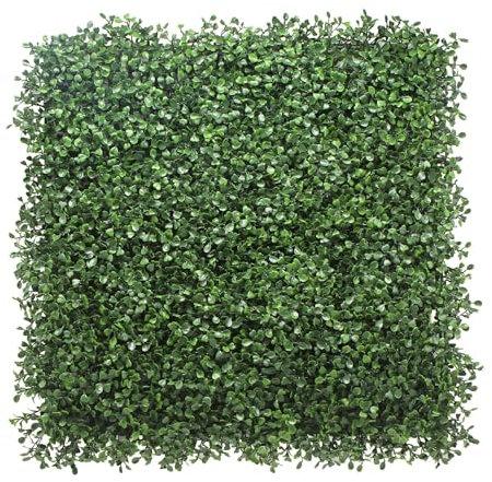 True Products Artificial Boxwood Green Plant Living Wall Panel Indoor or Outdoor UV Stable 50 x 50cm