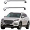 JUNYEW (1 Paar) Dachgepäckträger Dachträger für Hyundai Tucson SUV 2015 2016 2017 2018 2019 2020 -Aluminium,O