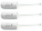 Lot de 3 Condensateur 3,5 μF pour Volet Roulant Bubendorff avec connecteur JST - Ø 25mm x 56 mm - Fabriqué en Italie