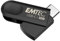 EMTEC - Clé USB 3.2 Type-C Single C280 ECMMD128GC283 - Flash Drive Compatibilité Universelle USB 3.2 - Lecture 80Mo/s, Écriture 20Mo/s, Eco Design, 128Go/GB