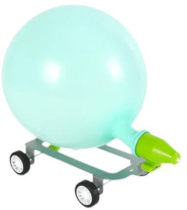 MagiDeal DIY Ballon Auto Spielzeug Bildungsspielzeug Innovative Homeschool -Projekte Ballon angetriebene Auto Wissenschaft für Freundin Kleinkinder Männer
