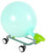 MagiDeal DIY Ballon Auto Spielzeug Bildungsspielzeug Innovative Homeschool -Projekte Ballon angetriebene Auto Wissenschaft für Freundin Kleinkinder Männer
