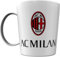 GMM Tazza in Melamina, per Tifosi Squadra Calcio Rosso Nero di Milano