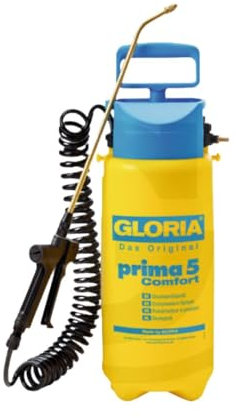 Gloria Pulverizador a Presión Prima 5 Comfort de 5L de Capacidad con una presión de 3 Bar