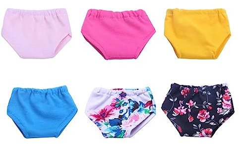 6 Stück Unterwäsche für 45,7 cm große Puppen Dress Up Zubehör