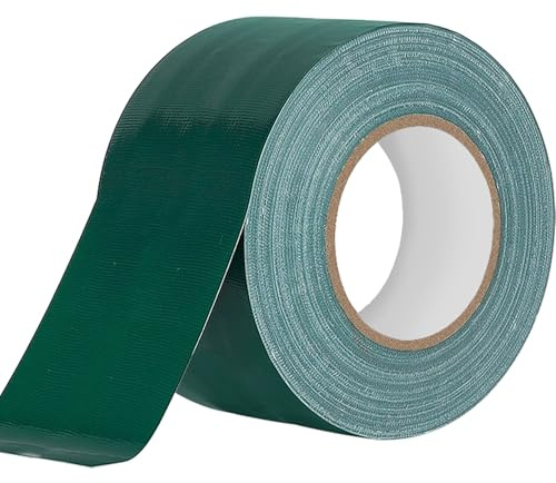 Humyu Green Duct Tape Haevy Duty 48mm x 20m, Gaffer Tape Strong Waterproof Cloth Repair Tape for Sealing, Bundling, Strapping, Patching, Packaging