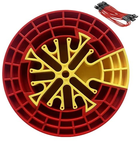 Avvolgicavo - gadget per Ethernet e di rete, gestione efficiente dei Ordine reso semplice, conserva i in modo ordinato, stendi o arrotola rapidamente, per l'ufficio o la casa