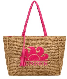 SUNDEK WINA STRAW BAGCOLOR BILBERRY A7400 - BILBERRY One Size