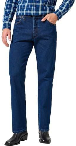 Wrangler Herren Jeans 13MWZ, Original Regular Bootcut Fit, Straight Leg, Dark Stone, 38W / 32L