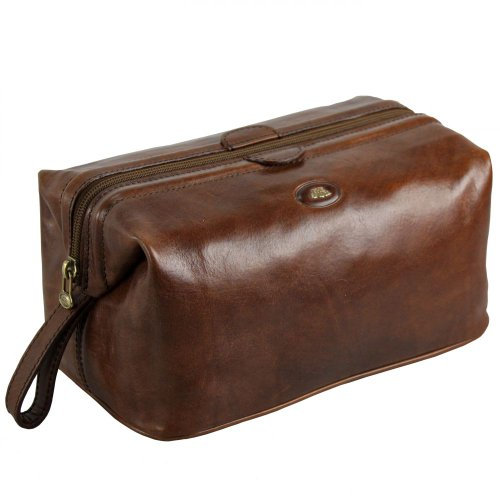 The Bridge Story Viaggio 09105001 Damen Kosmetiktäschchen 26x18x15 cm (B x H x T), Braun (Brown 14)