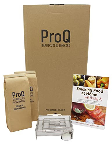 ProQ Eco Cold Smoker Cabinet & Gift Set, Food Smoker for Cold Smoking Fish, Cheese, Bacon, Nuts & More, Fish Smoker, Outdoor Smokers