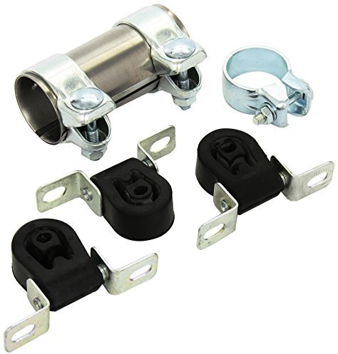 HJS 82 11 1559 Montagesatz Abgasanlage mit Rohrverbinder Kompatibel mit VW Golf 3 1H1