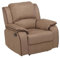 Vente-unique Relaxsessel Microfaser Herna - Braun