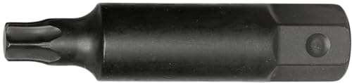 SW-Stahl 07940L-T60 Impact Bit T60 - Schlagschrauber-Bit 100 mm Lang | Chrom-Molybdän-Stahl - 22 mm Sechskant-Antrieb - T-Profil - Premium-Qualität - Geeignet für Schlagschrauber - Silber