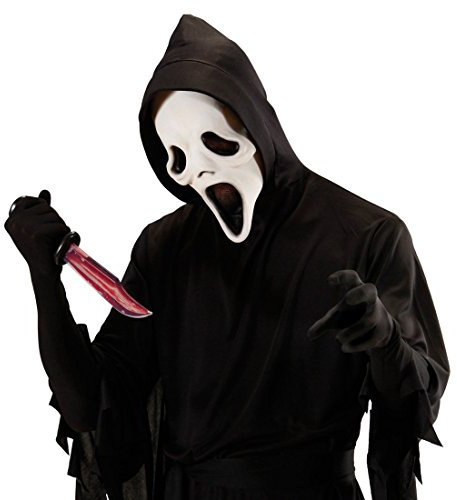 NET TOYS Daga ensangrentada Cuchillo Carnicero Terror Pirata Sangre Arma Halloween Grito Accesorios
