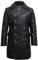 BRANDSLOCK Herren Leder Jacke Echtes Kuhfell Dr Who U Boat Deutsche Kriegsmarine Submarine (Schwarz, x_s)