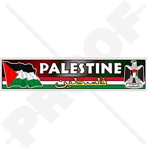 PALÄSTINA Flagge Wappen Palästinensischer Staat 180mm Auto & Motorrad Aufkleber, Vinyl Sticker
