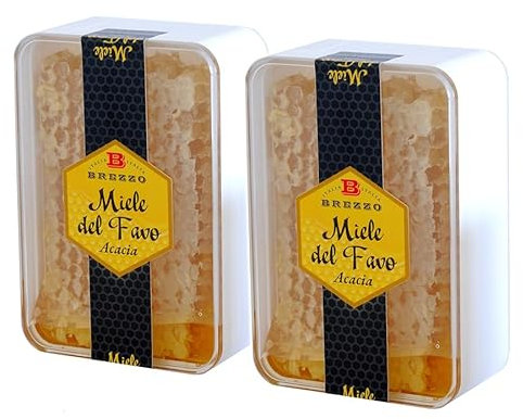 Favo miele di Acacia in vaschetta 200gr x 2