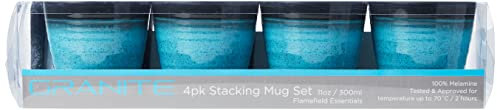 Flamefield GA423 Mug Set, 4 Count (Pack of 1)