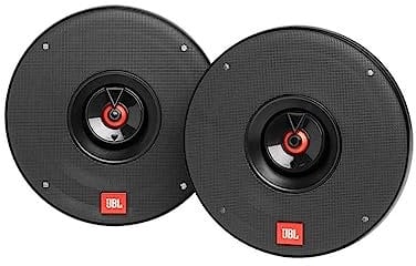 JBL Club 622 2-Wege Auto Lautsprecher Set von Harman Kardon - 180 Watt Pro KFZ Autolautsprecher Boxen 16 - 17 cm, Black