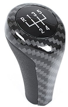 myshopx K19 Schaltknauf Schalthebel 5 Gang Carbon Look