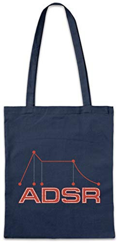 Urban Backwoods Synthesizer ADSR III Hipster Bag Beutel Stofftasche Einkaufstasche