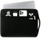 Voova Funda Portatil 14-14.6 Pulgadas (33×23,5×2,5CM) 360°Protectora Funda Ordenador para Macbook Air 13 Macbook Pro 14,Chromebook 14,HP 14,Inspiron 14 Funda PC Bolsa Portatil Impermeable,Negro