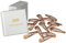 Haarallerliebst Haarspangen normale Länge für Kinder & Damen – 14 Stück in roségold glänzend (5 cm) inkl. Aufbewahrungsbox weiss – Ideal für normales Haar