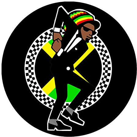 Jamaican Rasta Ska Reggae DJ Slipmat Vinyl Turntable Decks