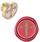 craspire Wax Seal Stamp Head Cross Abnehmbare Versiegelung Messing Stamp Head Für Kreative Geschenkumschläge Einladungskarten Dekoration