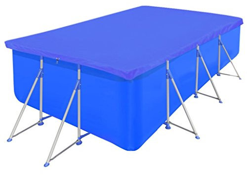 Susany Poolabdeckung Swimming Pool Abdeckplane Plane Schutzplane Schwimmbadabdeckung 400 x 207 cm