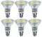 WSMCN E14 LED Lampen Kaltweiß, 6,5W Ersetzt 100W Halogen Glühlampe, 6er-Pack, 6000K 770lm Hell Birne Leuchtmittel, Nicht Dimmbar Strahler Glühbirnen, Lichtwinkel 120° Flimmerfrei R50 Reflektorlampen