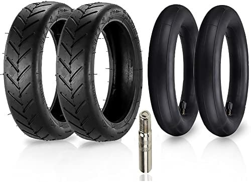 ANSENI e scooter reifen 8 1/2 x2 Reifen scooter ersatzräder für scooter,2 Reifen und 2 Schläuche,Roller reifen für Xiaomi M365/M365Pro,1S, Pro2, Essential Elektro-Scooter (2 Raifen und Schläuche)